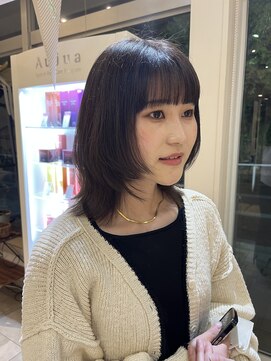 ソワン ドゥ ブレス 高の原店(soin de brace) レイヤーウルフ/レディース/小顔