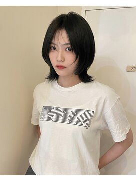 コート 表参道(Cote) さきちゃんヘア♪ボブレイヤーカット♪黒髪　ブラック