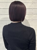 ルノン(LUNON)&nbsp;ミニボブ/ボブ／パープルカラー