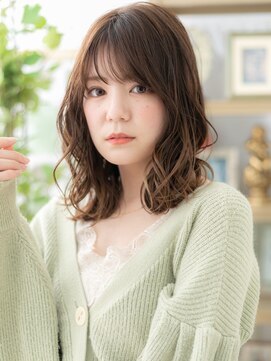 カバーヘア ブリス 上尾西口店(COVER HAIR bliss) 大人美人韓国風ウェットヘア小顔ロングウルフh3上尾20代30代40代