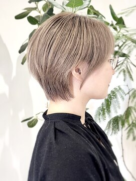 エアー(Air) ナチュラルボブ×大人ショートボブ×ウェーブ 20代30代40代京都