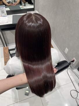 フォルテノエル 静岡鷹匠店(FORTE Noel) カシスピンク／ロング／トリートメント／暖色カラー