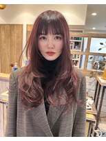 ヘアー テクニカ(hair Technica) ピンクベージュ×フェイスレイヤー