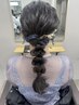 ヘアアレンジ/パーティーヘアセット￥4400