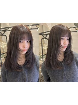 顔周りを引き立てる巧みな技術で絶妙なフォルムを実現。トレンド感満載のスタイルをご提案します。