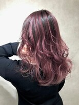 バブルス 久米川店(BUBBLES)&nbsp;エアタッチバレイヤージュピンクグレージュ