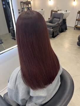 クオン 伊勢崎(QUON.) ブリーチなし暖色カラー