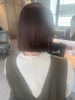 ゼストプラス(ZEST plus)&nbsp;大人髪質改善ストレートボブ