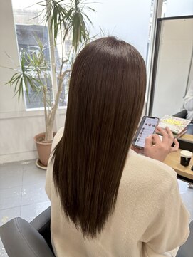 エフフォーユアヘアー 北方店(F for your hair) オリーブベージュ