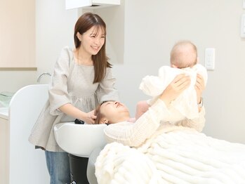 カラン(Calin)の写真/相談しやすい雰囲気が人気の秘密◎女性ならではの感性で、あなたの魅力を引き出すstyleをご提案♪