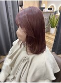 ピンクベージュ♪  【TELAHAIR 守谷】
