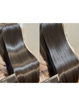 <蕨駅西口２分>1人1人に合わせた、オートクチュールな髪質改善。思わず触れたくなるような艶髪に。