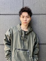 ヒュージ 表参道(huge)&nbsp;スパイキーショート/ビジネスマンスタイル/メンズカット/眉毛