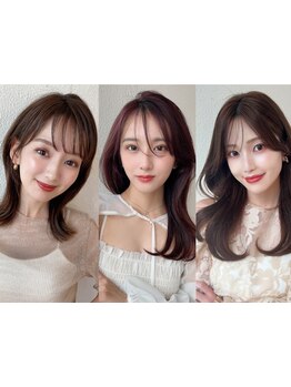 大人女性でも挑戦しやすく、軽やかな抜け感を創ってくれるやりすぎない上品なレイヤーカットが人気☆