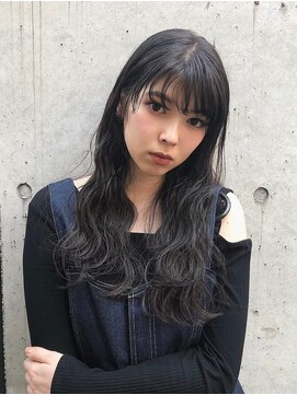 オーサム 下北沢(THE AWESUM) 波巻きウェーブ暗髪艶髪ダークアッシュ[下北沢/下北沢駅]