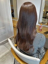 スリーオオテマエ(three. Otemae) 【three】韓国風ロングヘア×ブラウンカラー[女性専用サロン]
