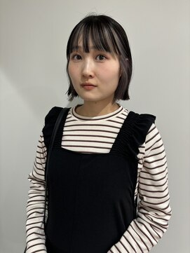 ルッツ(Lutz) ホワイトカラー×タッセルボブ