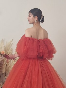 ヘアーメイクサロン ソエル(Sowelu) ブライダル　クラシカルシニヨン