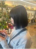前下がりボブ