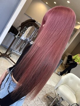 ラピステン 福岡天神 大名店(Lapis) 10代・20代/ブリーチ1回~/韓国風スタイル/ピンクカラー