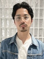 テクネ 天神大名(techne)&nbsp;天神大名シャドウパーマスパイラルパーマセンターパートウルフ