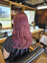 オードット ヘアデザイナーズ(O.hair designers)&nbsp;ローズピンクスタイル
