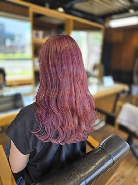 オードット ヘアデザイナーズ(O.hair designers) ローズピンクスタイル