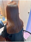 縮毛矯正/大人女子/髪質改善/ツヤ髪スタイル/サラ艶/ロングヘア