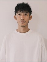 シンク(sync)&nbsp;メンズショート 大人パーマ ツーブロックマッシュ 大阪美容室