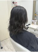 ハッシュカット/グレージュ/デザインカラー/新籾