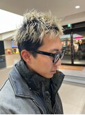 メンズショートメンズヘアスパイキーショート