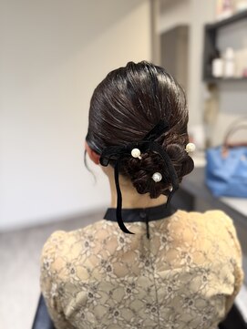 ウィル 関根店(WILL) ツヤっとシニヨン