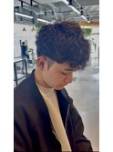 癖毛を活かしたナチュラルマッシュ/静岡メンズ/静岡メンズカット