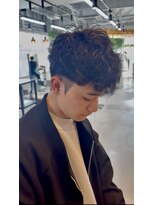 グランデュール 東静岡池田店(GRANDEUR) 癖毛を活かしたナチュラルマッシュ/静岡メンズ/静岡メンズカット