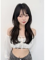 レミエ ダイカンヤマ(lemiie) 黒髪が可愛い韓国レイヤー☆ハッシュカット/レイヤーカット