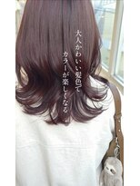 ヒライス 千歳船橋(Hiraeth)&nbsp;大人かわいい　艶髪色　ピンクブラウン