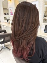 シャンティ 円山店(Shanti)&nbsp;裾カラー×レイヤーカット【ANNA】