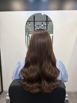 レト 梅田店(LETO)&nbsp;ブリーチなしダブルカラー×くすみベージュ