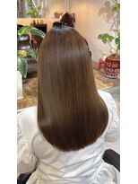 キュリオ(CURIO) beige color×ULTOWA髪質改善トリートメント