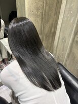ベール(Vale)&nbsp;髪質改善/ケラチントリートメント/グレージュカラー/オリーブ