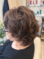 フォーシーズン(Four Season) 秋の大人ショート×クリームパーマ|ライトSeasonトリートメント