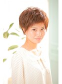無造作ショートヘア