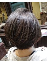 リーヘア(Ly hair) 2018ＳＳ　西海岸風ハイライトボブ