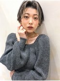 外国人風フェイスフレーミング グレージュ ヨシンモリ 韓国風
