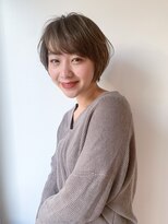 ネイヴィル オモテサンドウ(navile omotesando) 【yuka】フワッとひし形ショートボブ20代30代40代