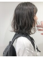 ネイヴィル オモテサンドウ(navile omotesando)&nbsp;☆ブリーチなしミルクティーグレージュボブ☆20代30代40代