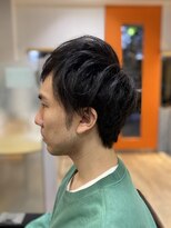 バーバーショップマッチ 2ブロックショート