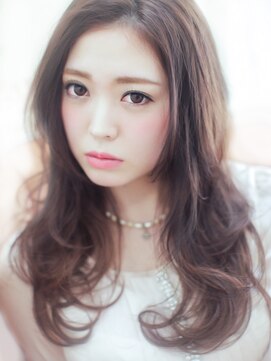 モードケイズ 相模大野店(MODEK's) 【MODEK's 相模大野】センターパートロング×ココアベージュ