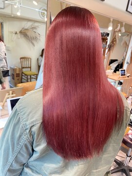 ヘアー ラボ モーメント(hair lab moment) バイオレットピンク