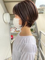 オーシャン(Ocean)&nbsp;［OCEAN　Hair&Life]くびれショート/ラベンダーグレージュ